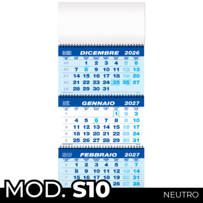 MOD. S10 NEUTRO - Testata in cartoncino