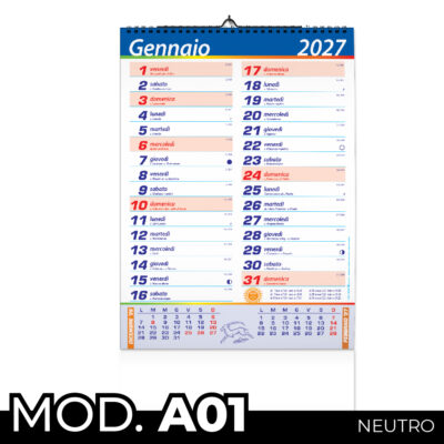 MOD. A01 NEUTRO - Base in cartoncino
