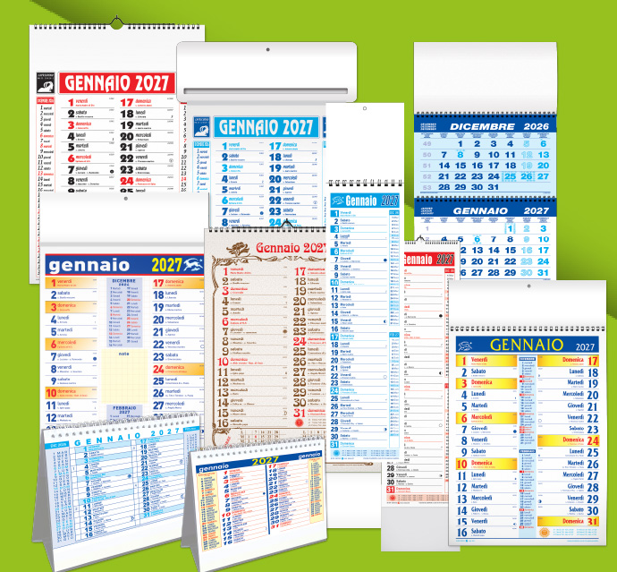 Calendari olandesi listellati